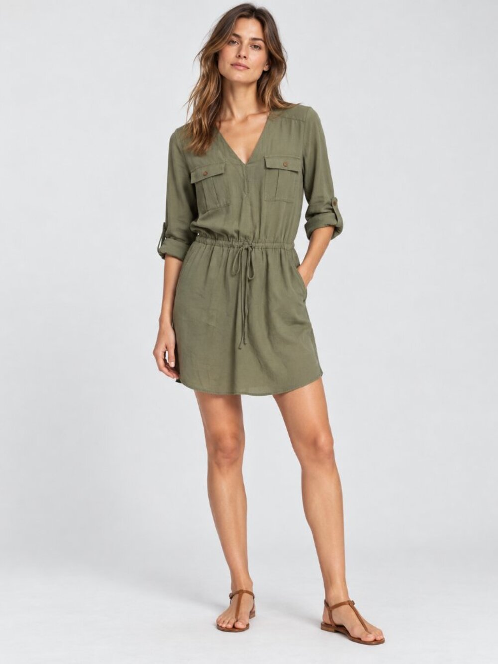 Joe Fresh Linen Dress - Picture 2 of 7